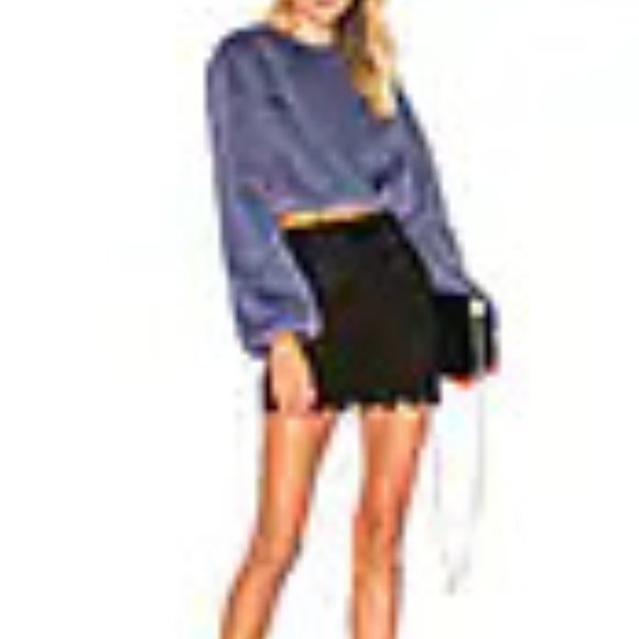 NWT: Lovers and friends X Revolve Raissa Lace Mini Skirt Size Small - Picture 2 of 7